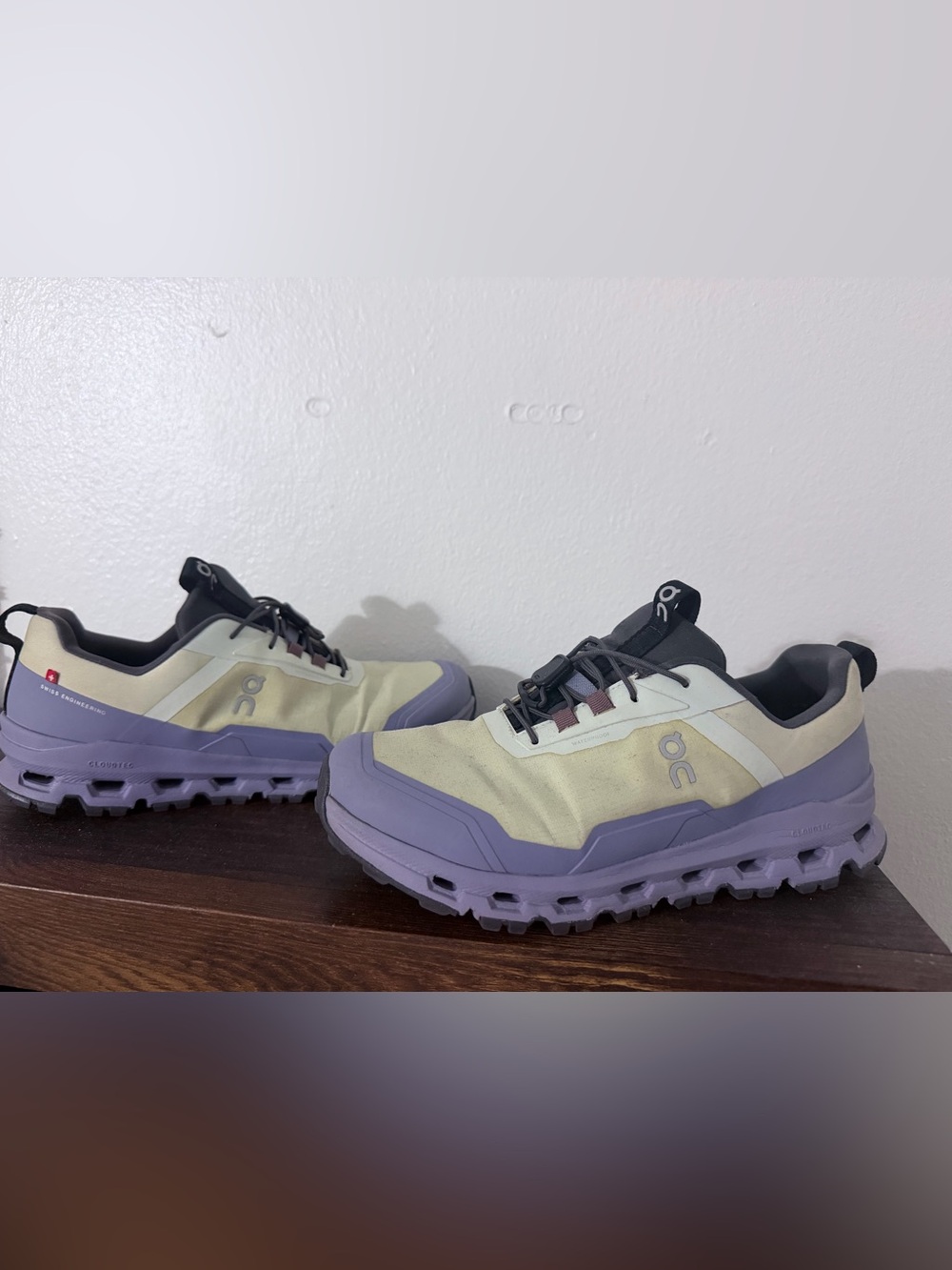 On Running Kids Sneakers - Cream & Lavender